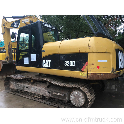 Second Hand Construction 320D Crawler Excavator Machine